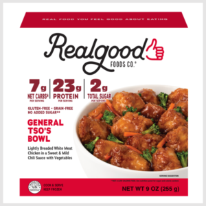 Real Good Foods Low Carb General Tso's Chicken Bowl