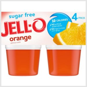 Jell-O Orange Sugar Free Refrigerated Gelatin
