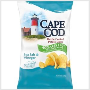 Cape Cod Less Fat Sea Salt & Vinegar Kettle Cooked Potato Chips