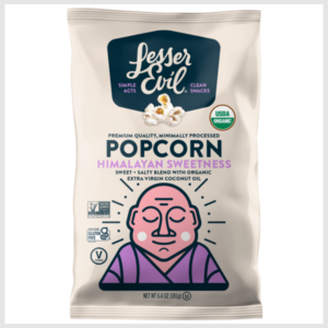 LesserEvil, Organic Popcorn, Himalayan Sweetness