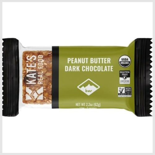 Kate's Real Food Organic Snack Bar, Peanut Butter Dark Chocolate