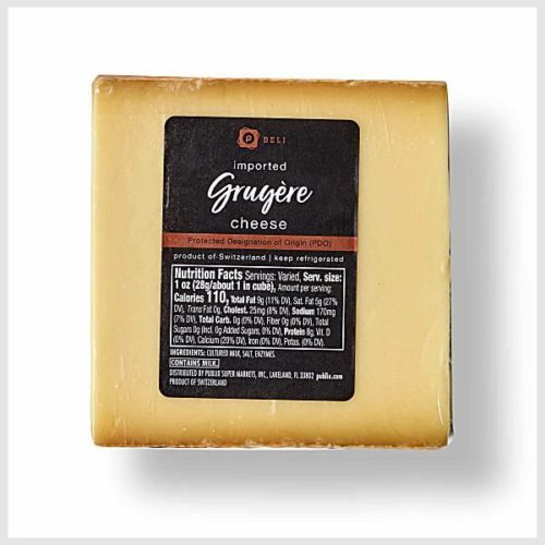 Publix Imported Deli Swiss Gruyere Cheese