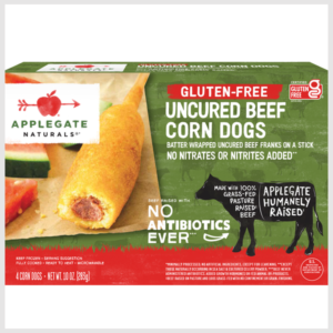 Applegate Naturals  Gluten Free Uncured Beef Corn Dogs