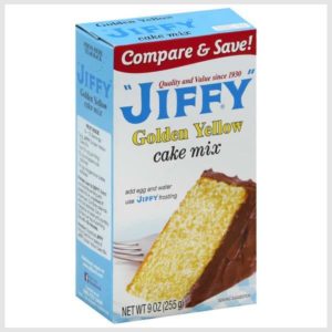 "JIFFY" Cake Mix, Golden Yellow
