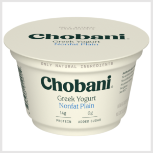 Chobani Non-fat Plain Greek Yogurt