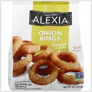 Alexia Onion Rings, with Panko Breading and Sea Salt, Crispy