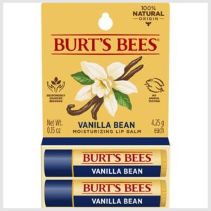 Burt's Bees 100% Natural Origin Moisturizing Lip Balm, Vanilla Bean