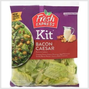 Fresh Express Bacon Caesar Salad Kit