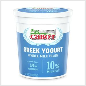 Cabot Plain Greek Yogurt - 2 Lb.