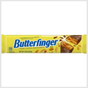 Butterfinger Peanut-Buttery Chocolate-y Candy Bars, Individually Wrapped Full Size Bar