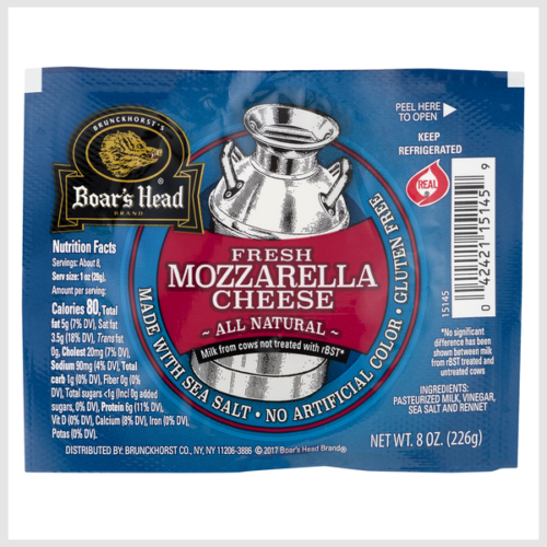 Boar's Head Cheese Fresh Mozzarella