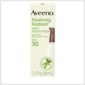 Aveeno Positively Radiant Daily Face Moisturizer With SPF 30