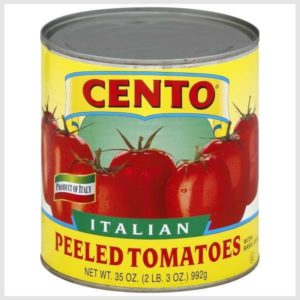 Cento Tomatoes, Italian, with Basil Leaf, Peeled