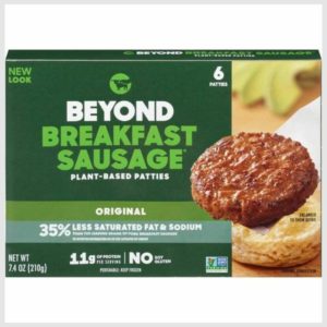 Beyond Meat Beyond Breakfast Sausage, Plant-Based Breakfast Patties, Original