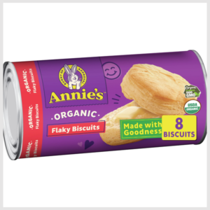 Annie's organic Ready to Bake Flaky Biscuits