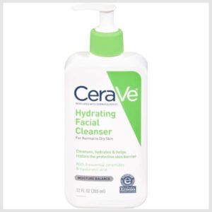 CeraVe Facial Cleanser, Hydrating