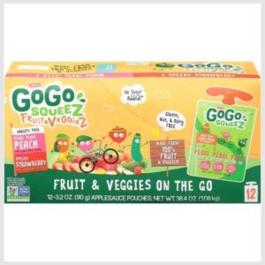 GoGo Squeez Applesauce, Fruit & Veggiez On The Go, Variety Pack