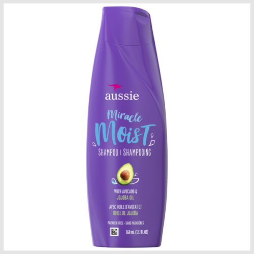 Aussie Paraben-Free Miracle Moist Shampoo with Avocado & Jojoba