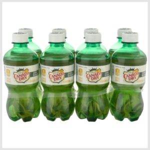 Canada Dry Caffeine Free Diet Ginger Ale, 8 pack