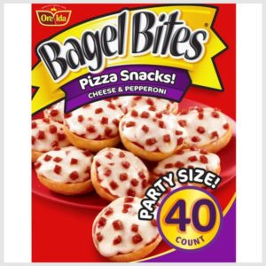 Bagel Bites Cheese & Pepperoni Mini Pizza Bagel Frozen Food Snacks