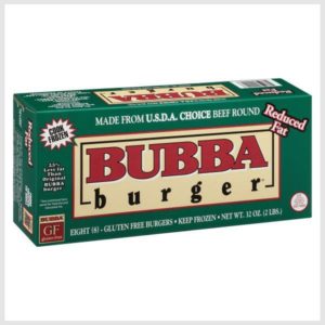 Bubba Burger, Reduced Fat