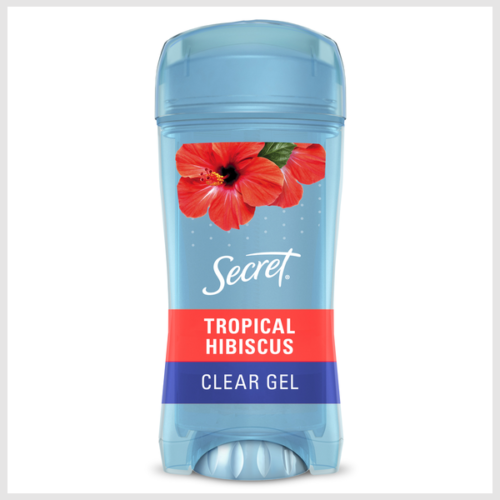 Secret Clear Gel Tropical Hibiscus