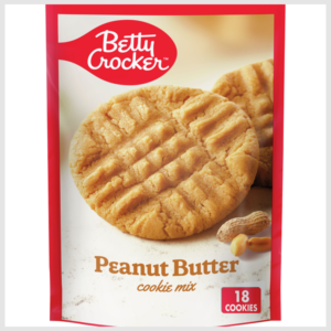 Betty Crocker Ready to Bake Peanut Butter Cookie Mix