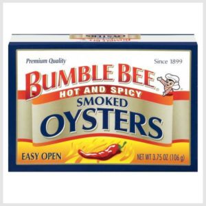 Bumble Bee Hot & Spicy Smoked Oysters
