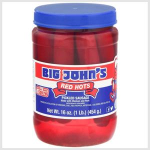 Big John's Pickled Sausage, Red Hots
