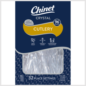 Chinet Plastic Mixed Cutlery (96 Count)