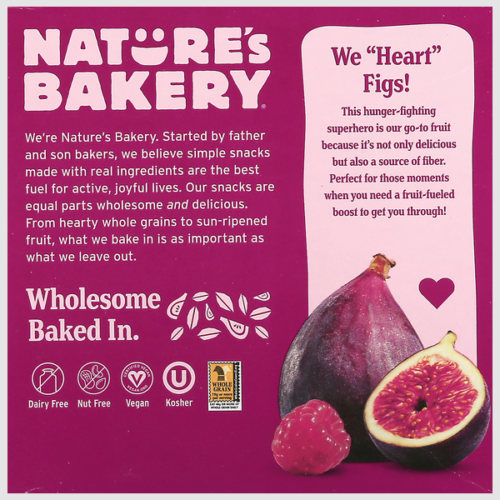 Nature's Bakery Whole Wheat Raspberry Fig Bar