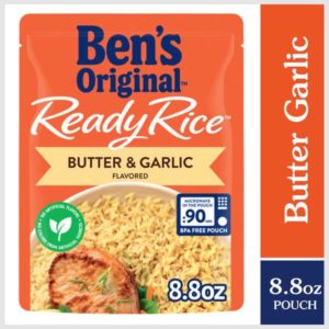 Ben's Original Butter and Garlic Flavored Rice Easy Dinner Side