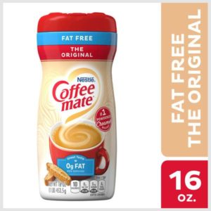 Coffee mate Fat Free The Original Powder Coffee Creamer
