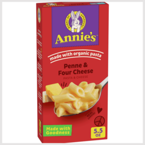 Annie's Four Cheese Penne Macaroni and Cheese Dinner with Organic Pasta