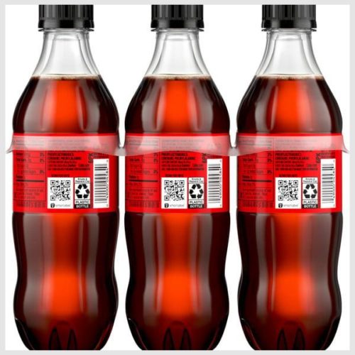 Coca Cola Zero Sugar Diet Soda Soft Drink, 6 pack