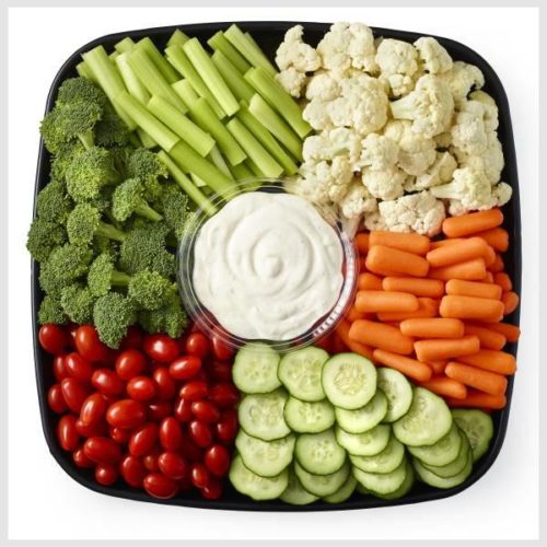 Publix Deli Garden Fresh Vegetable Platter Large Serves 26-30 (Requires 24-hour lead time)